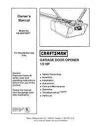13953974srt user manual garage door