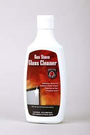 gas fireplace glass cleaner friendly