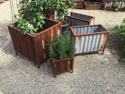 Reclaimed Planter Boxes Vintage Garden
