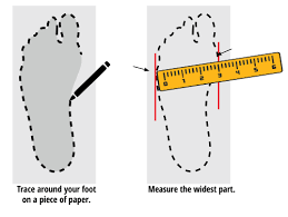 work boot size charts