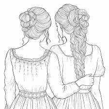 f best friends forever coloring page