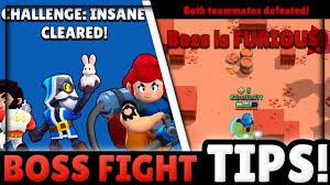 Hey, as boss fight has come out,i would like to share the best brawlers for boss fight and the best comp. Boss Fight Mode Best Tips And Tricks Brawl Stars Up