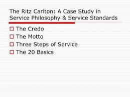 Ritz Carlton Hotel Company  The Quest for Service Excellence Case     Scribd       