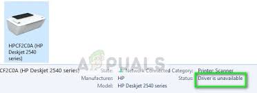 The printer design works with an hp thermal inkjet technology including an hp pcl 3 gui driver installed, pclm (hp apps/upd) and urf (airprint). Fix Printer Driver Is Unavailable Appuals Com