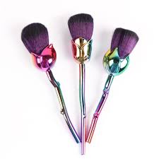 rose flower makeup brushes apollobox