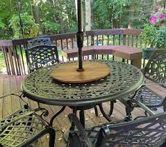 Outdoor Lazy Susan Turntable For Patio
