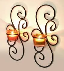 Decorative Wall Sconce Candle Holder