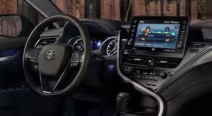 interior of the 2023 toyota camry