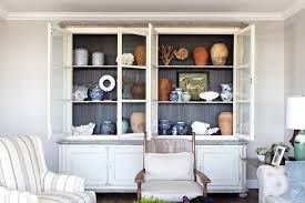 how to organize and style your china hutch