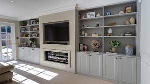 Fitted Alcove Cupboards And Shelves