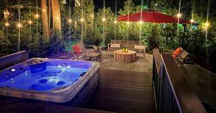 Small Backyard Designs With Hot Tubs