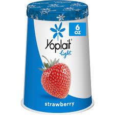 strawberry flavor yogurt yoplait