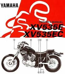 1990 yamaha virago 535 parts interchang. 1993 Yamaha Xv535 Virago 535 Motorcycle Owners Manual Xv535e Xv535ec Xv 535 Ebay