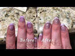 remove hair dye from a gel manicure
