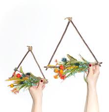 Your mission is to collect enough short twigs or branches to cover a 12 styrofoam wreath. Diy Twig Triangle Wreaths A Pretty Fix