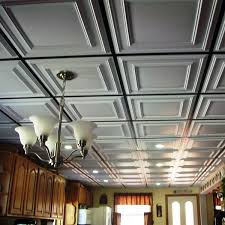 Another beautiful remodel using ceilume ceiling tiles. Ceilume Cambridge Textured Ceiling Tiles 24 In X 24 In White 20 Pack 10022201 20 Rona