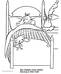 This page has an image of a cute easy baby crib for beginners to. Bed Coloring Sheet Coloring Home