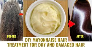 mayonnaise hair treatment for dry and