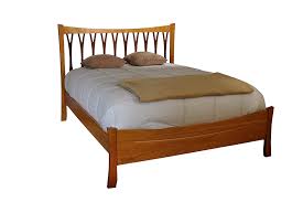 Walnut Wishbone Bed Low Footboard