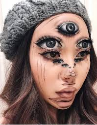 makeup artist creates unreal 3d