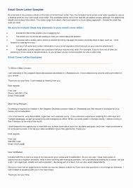 Resume Cover Letter In Email Simple Email Cover Letter Examples For