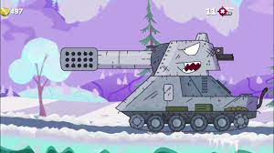 Xe tăng quái vật khổng lồ bắn nhau | Gerand tank Game - Bent Barrels |  Tanks-Phim hoạt hình xe tăng | phim quái vật khổng lồ - Nega - Phim