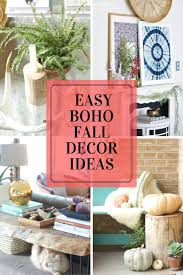 Simple Easy Boho Fall Decor Ideas