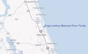Bings Landing Matanzas River Florida Tide Station Location