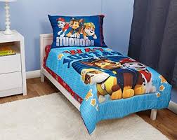 paw patrol to the lookout toddler bed set