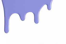 Light Blue Liquid Drops Of Paint Color