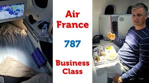 air france business cl on the boeing