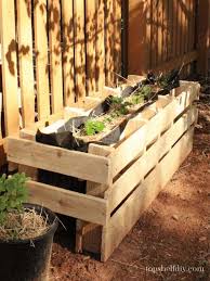 How To Turn A Pallet Into A Planter Box
