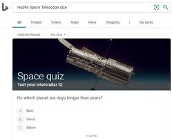 Your customizable and curated collection of the best in trusted news plus coverage of sports, entertainment, money, weather, travel, health and lifestyle, combined with outlook/hotmail, facebook. Bing World Space Week Quiz Bingweeklyquiz Com