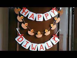 diy happy diwali door hanging diwali
