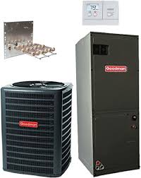 This split system unit will have you on your way to cooler days. Amazon Com Goodman 5 Ton 14 Seer A C Straight Cool System Gsx140601 Aspt61d14 R410a Home Kitchen