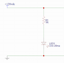 Led Resistor Calculation And Resistor Wattage Electrical