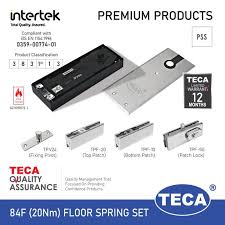 Teca 84f Floor Spring Set With Patch