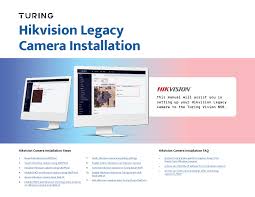 hikvision legacy camera installation