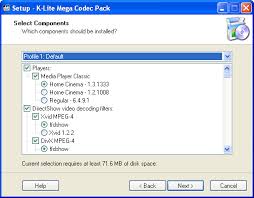 The mega variant is the largest of the four variants of the codec pack. K Lite Codec Pack Mega Free Download