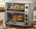 Double rack toaster oven