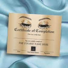 makeup artist awards certificates