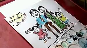 Nuclear Family Drawing At Getdrawings Com Free For