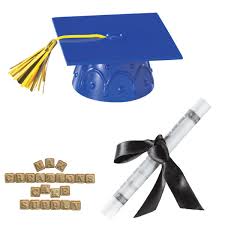 graduation cap cake toppers diploma