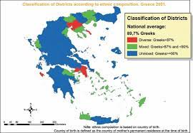 ethnic heterogeneity by district