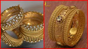 Latest Kangan Designs Gold Bridal Kangan Bangles Collection