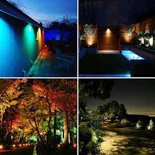 color changing outdoor garden