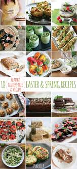 Perfect vegan breakfast, lunch, dinner, and dessert ideas to enjoy with your family and friends! 18 Healthy Gluten Free And Vegan Easter And Spring Recipes