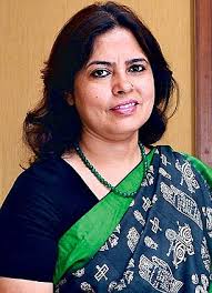 BJP MP Maya Singh (left) and party spokesperson Meenakshi Lekhi (right) felt Shinde had failed to recognise that crimes committed in Delhi impact on the ... - article-2313124-196EF98A000005DC-216_306x423