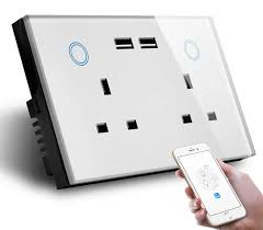Wi Fi 4gang Double Socket And Usb
