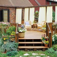 building angled decking better homes